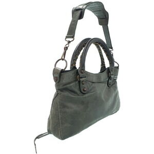 Balenciaga Shoulder First The Leather Bag